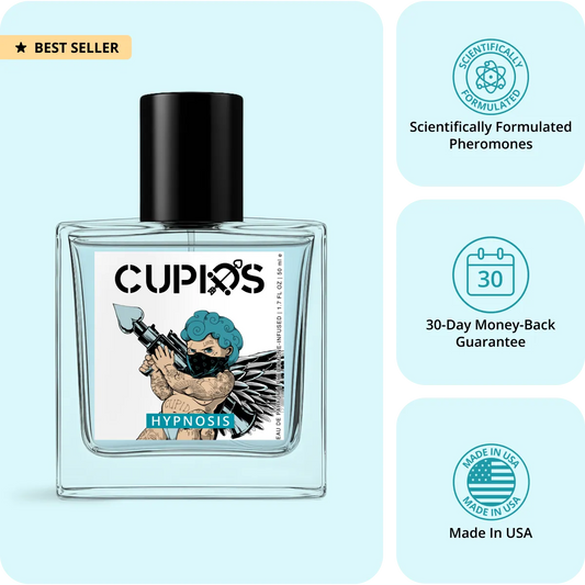 Cupids Hypnosis 2.0 Pheromone Men's Cologne: Magnetic Attraction & Confidence Boost